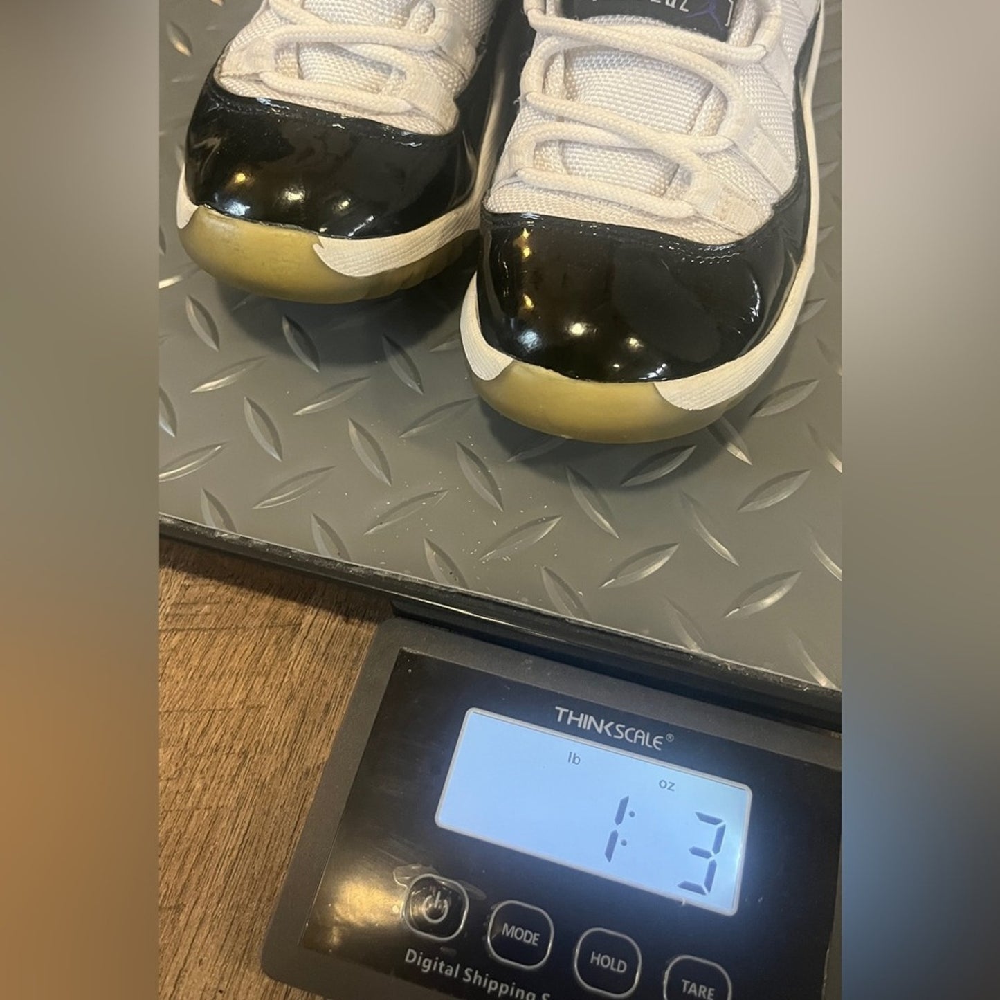 Air Jordan 11 Retro Concord Sneakers Youth 1.5 White Black Basketball 2018 45