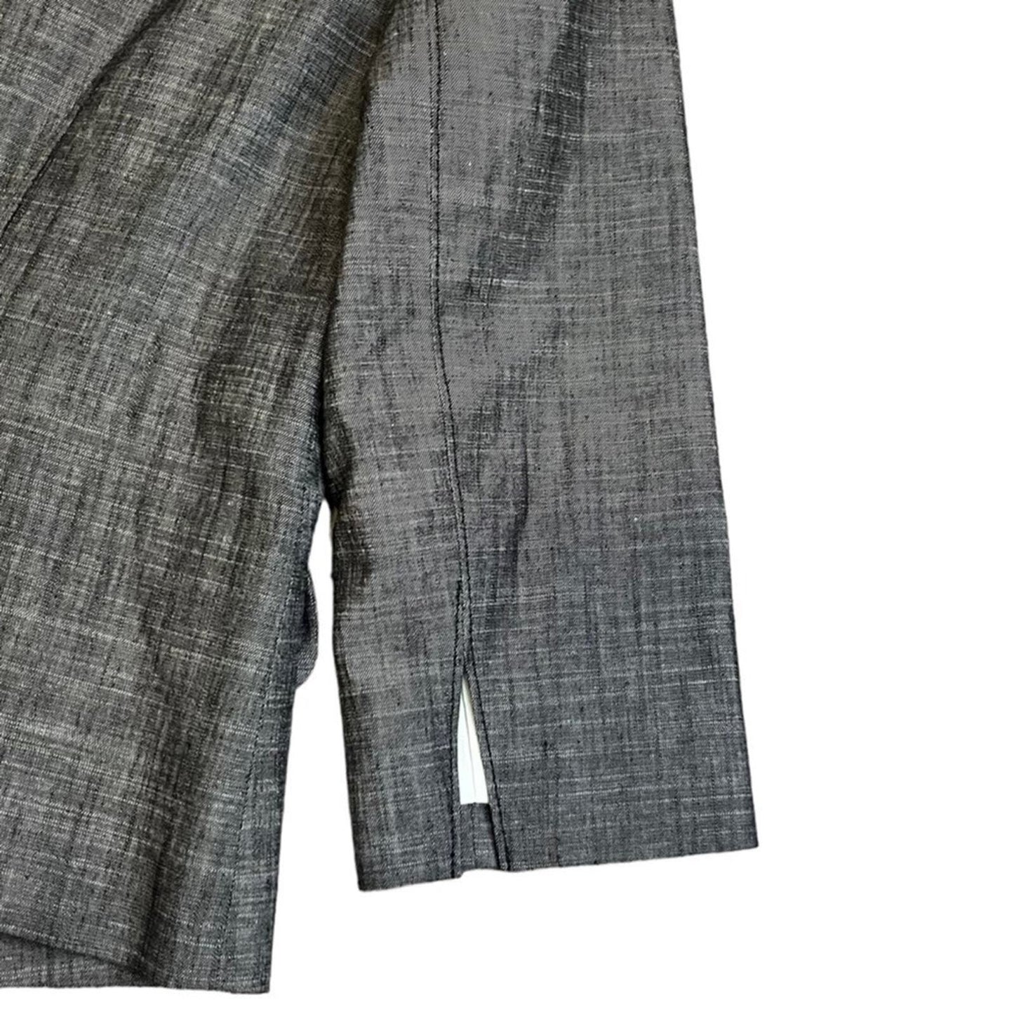 White House Black Market Womens Size 8 Black & Gray Blazer Long Sleeve