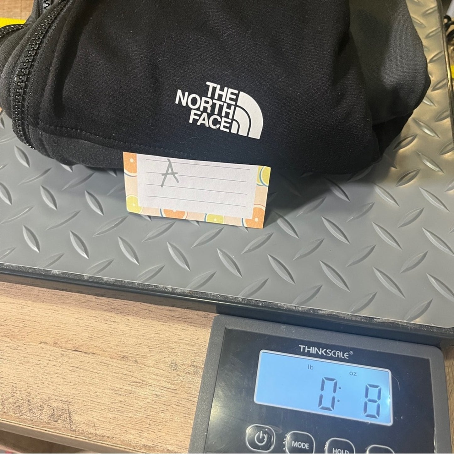 The North Face Soft Shell Jacket Mens Small Black Gray Full Zip Outerwear Casual