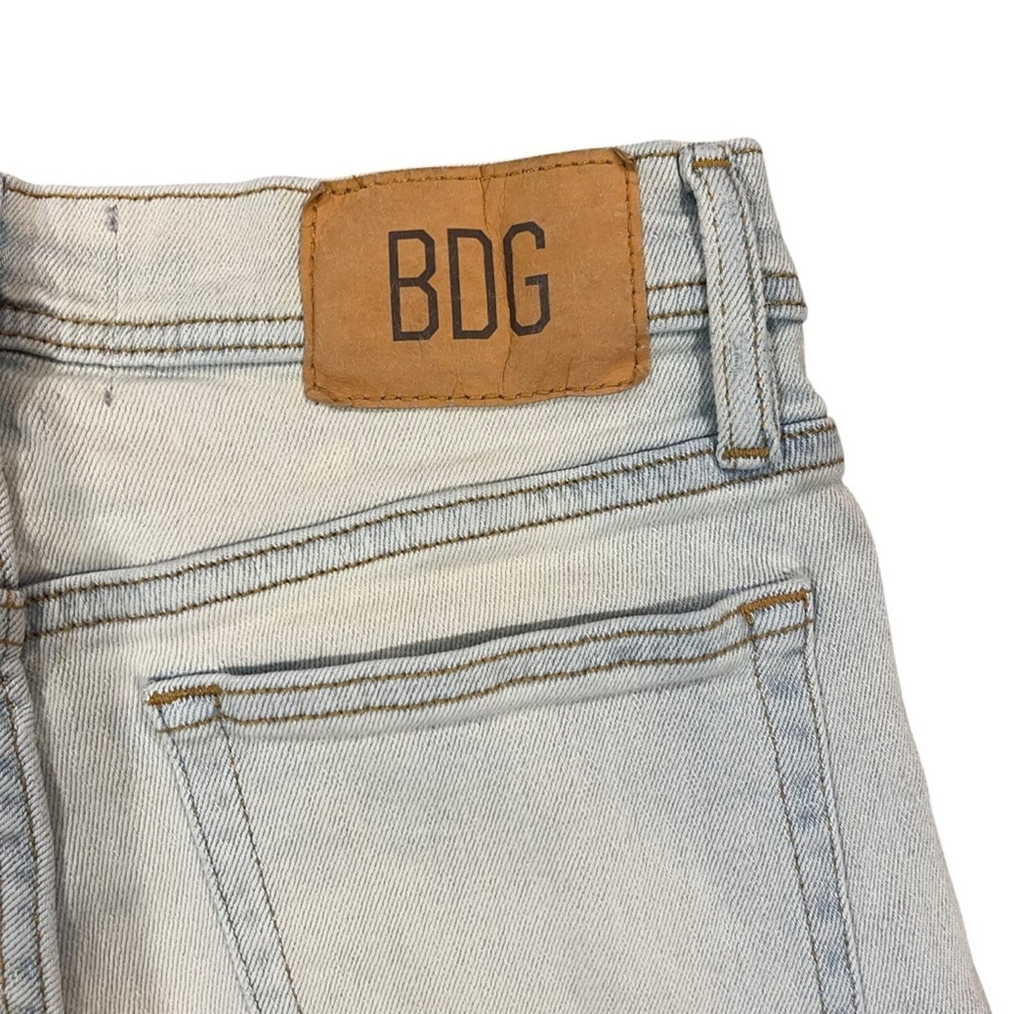 Urban Outfitter BDG Skinny Stretch Jeans Womens Size 29/32 Light Wash Denim