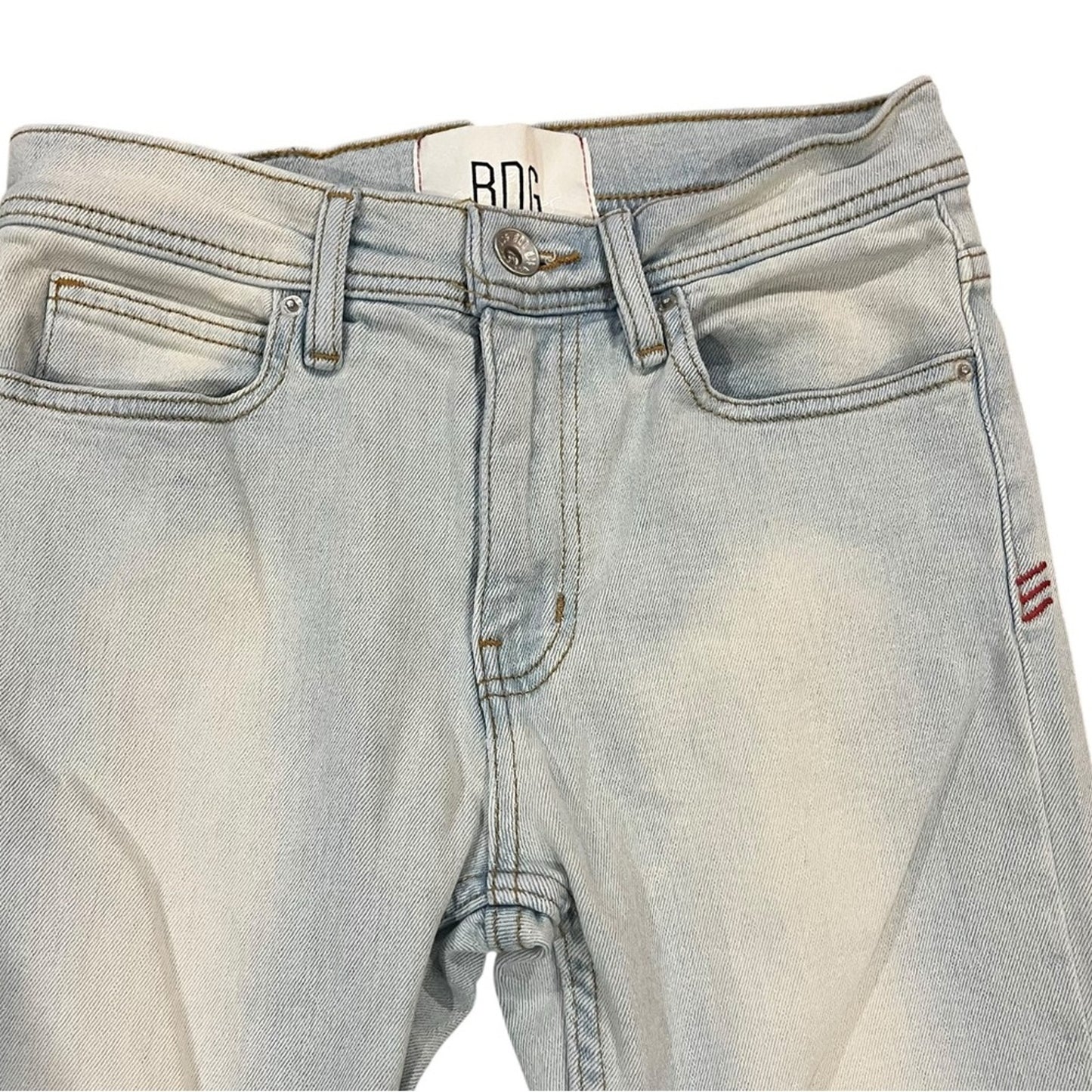 Urban Outfitter BDG Skinny Stretch Jeans Womens Size 29/32 Light Wash Denim