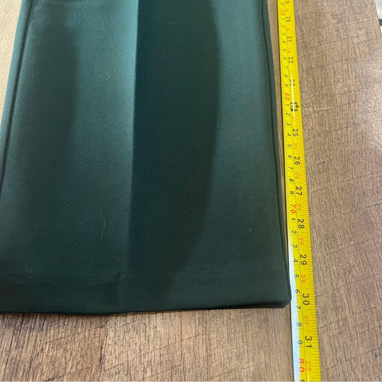 Susan Graver Liquid Knit Pants Womens Size XL Dark Green Front Pockets Classy