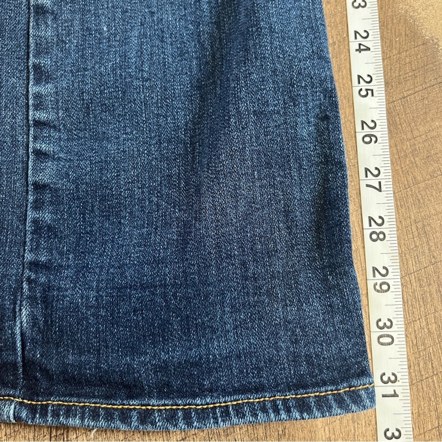 Vintage American Eagle Stretch Slim Boot Denim Jeans Size 4 Low Rise Medium Wash