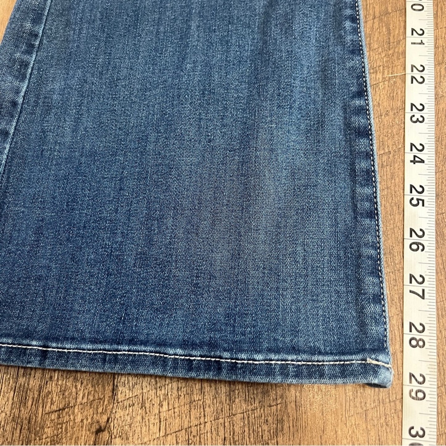 American Eagle Kickboot Super Stretch Denim Jeans Womens Size 14 Short Festival