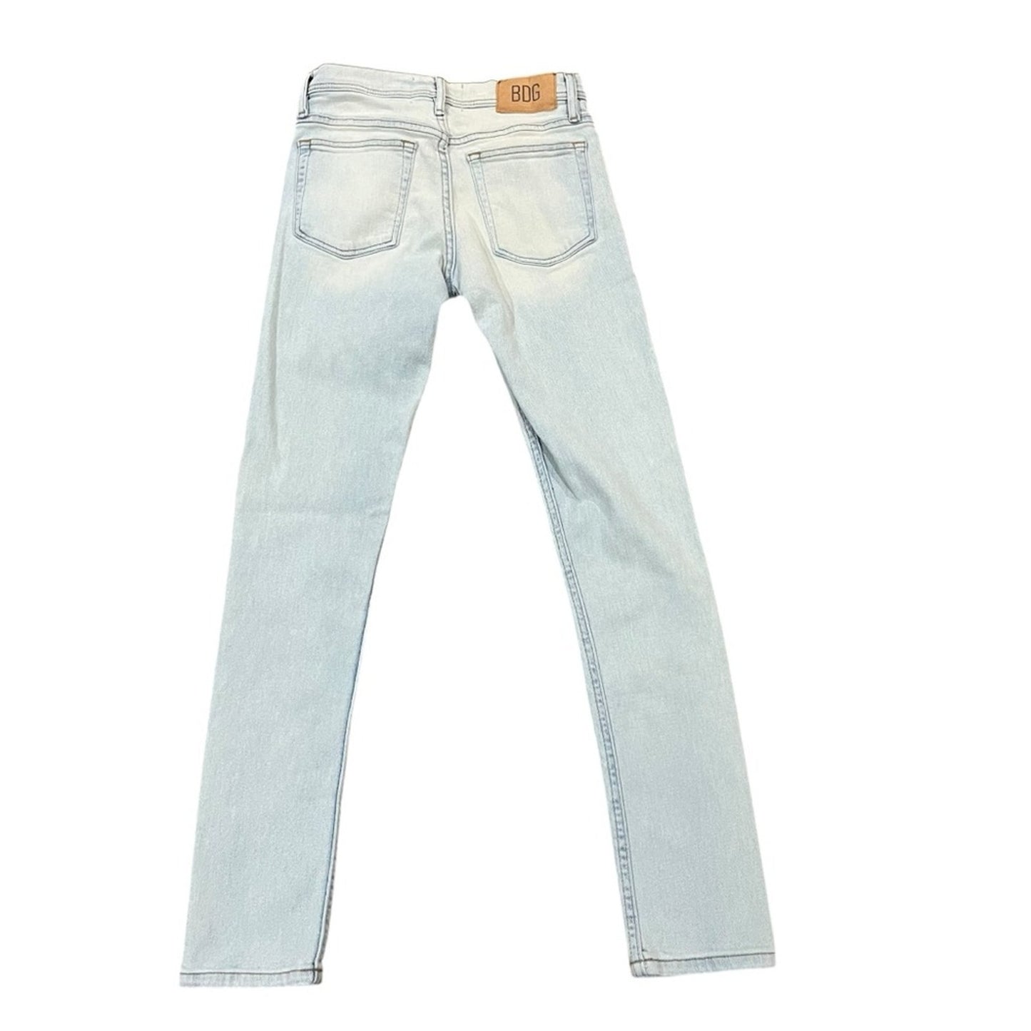 Urban Outfitter BDG Skinny Stretch Jeans Womens Size 29/32 Light Wash Denim