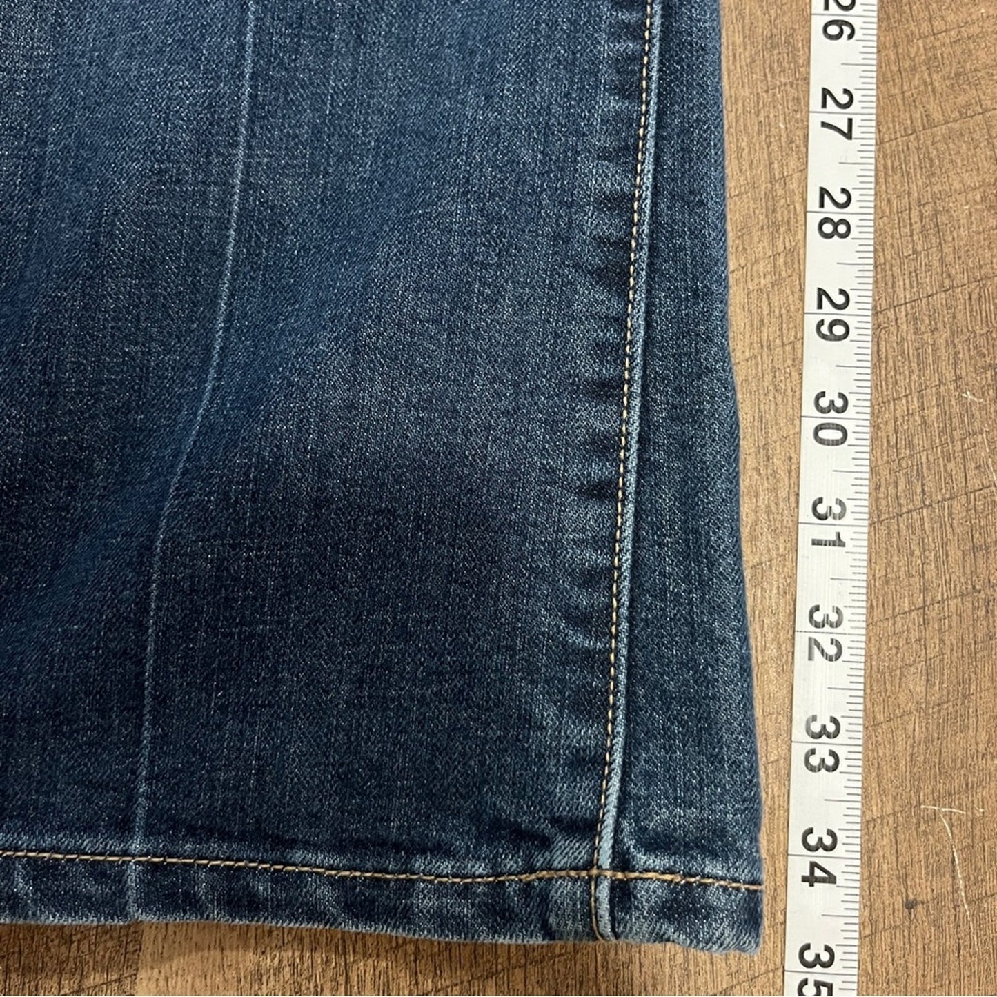 Gap Curvy Flare 4 Long Denim Jeans Classic Everyday Tall Basic Essential Simple
