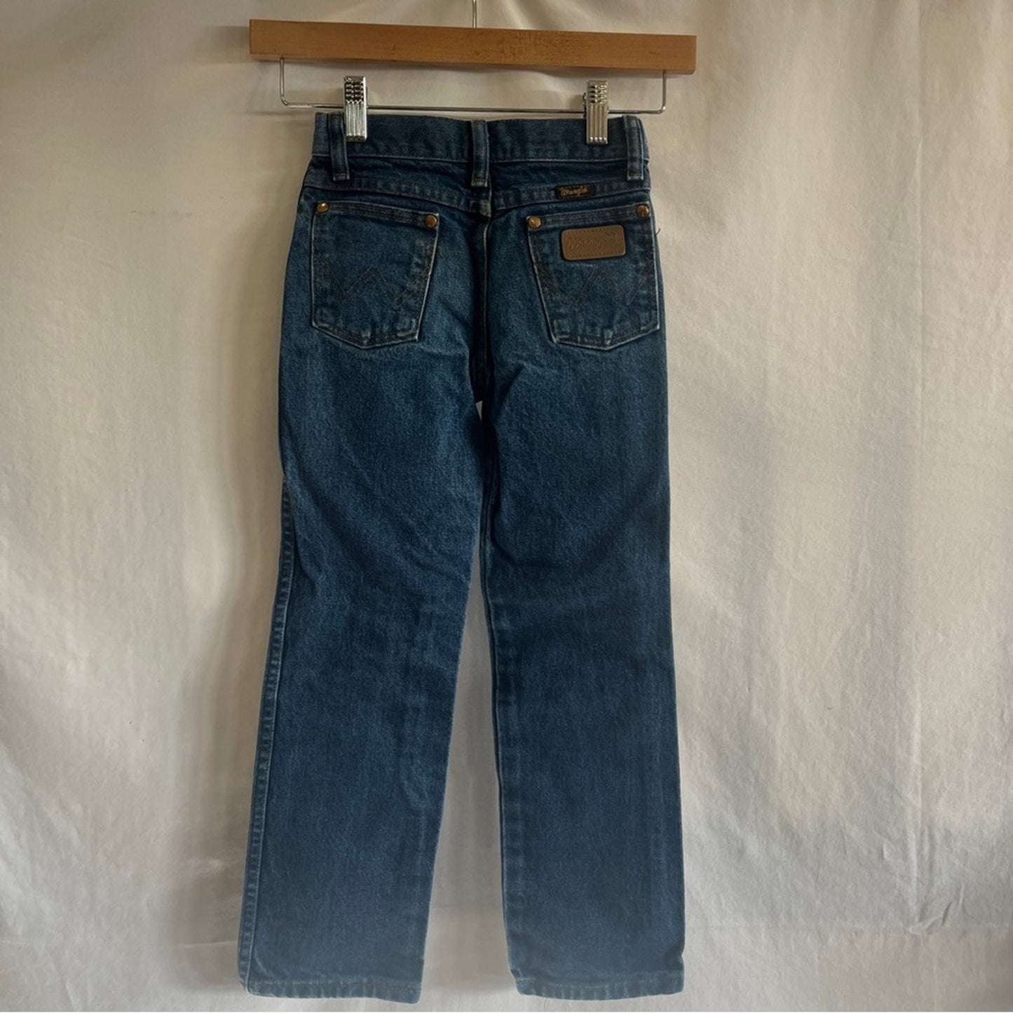 Wrangler Boys Straight Denim Jeans 7 Slim Rodeo Ranch Country Western Cowboy