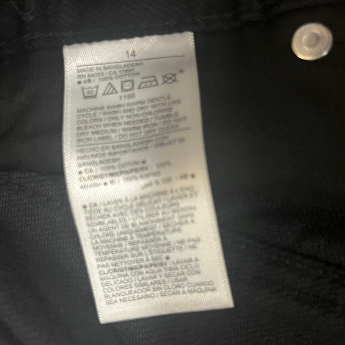 Old Navy Black Denim Jeans Womens Size 14 Slouchy Straight High Rise New Raw Hem