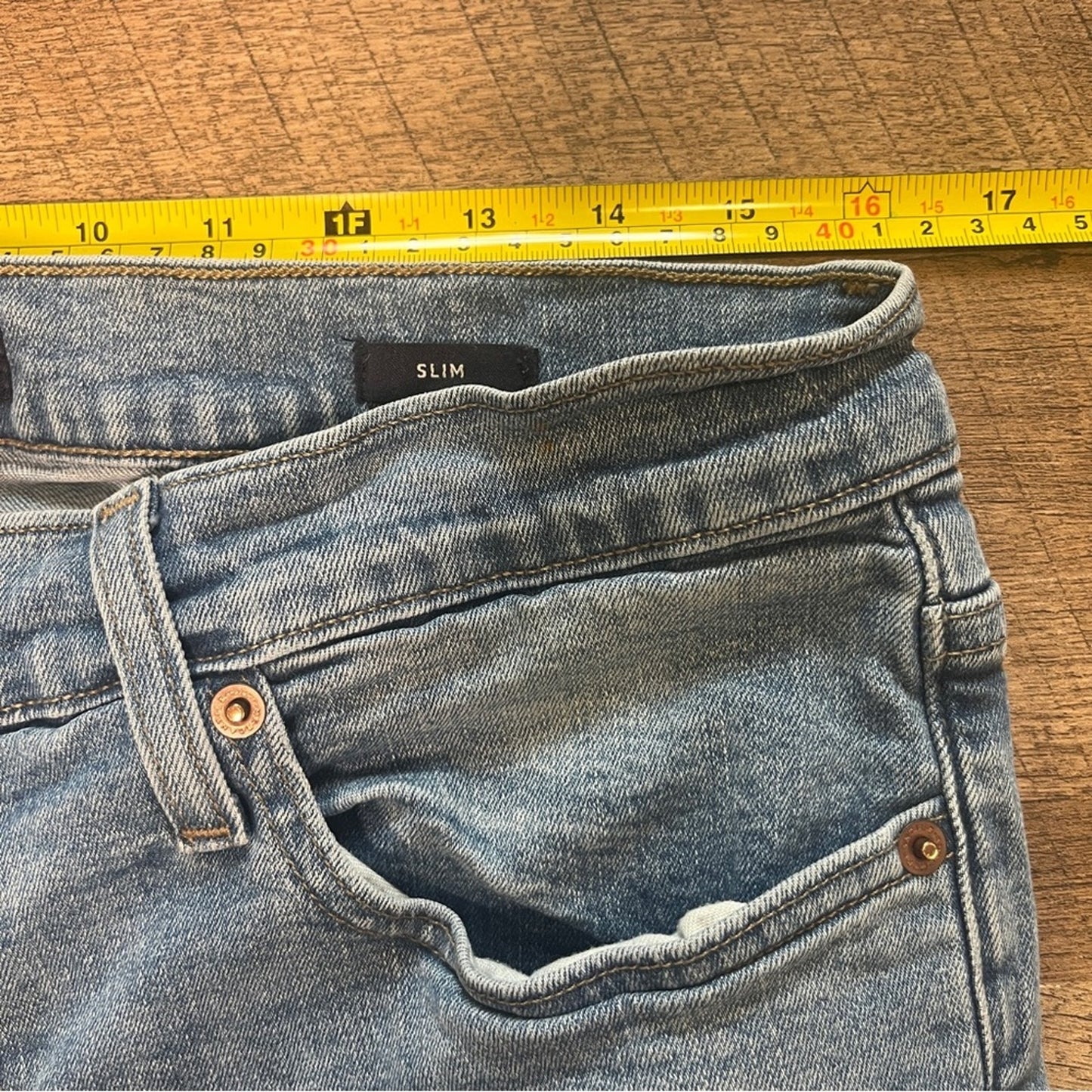 J Crew Mercantile Slim Flex Jeans Size 32x32 Denim Casual Basic Neutral Everyday