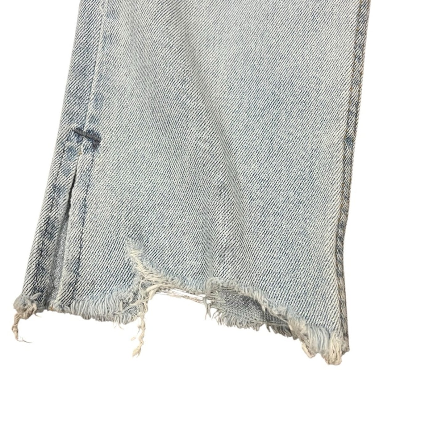 Urban Outfitters BDG Womens Skinny Jeans 29/32 Stretch Light Wash Freyed Hem
