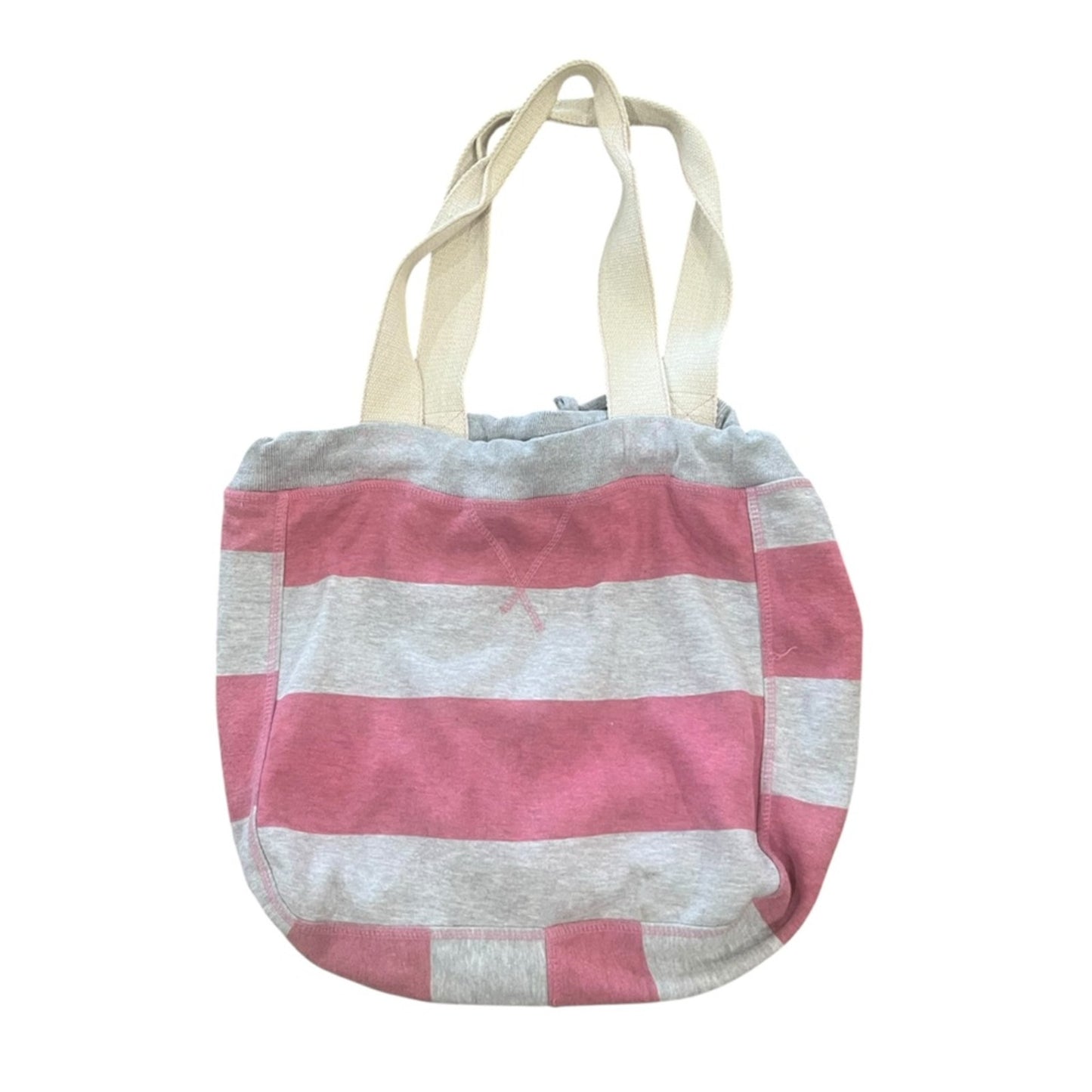 MV Sport Beachbomber Bag Reversible Pink Yellow Hobo Pink Gray Yellow Beach Tote