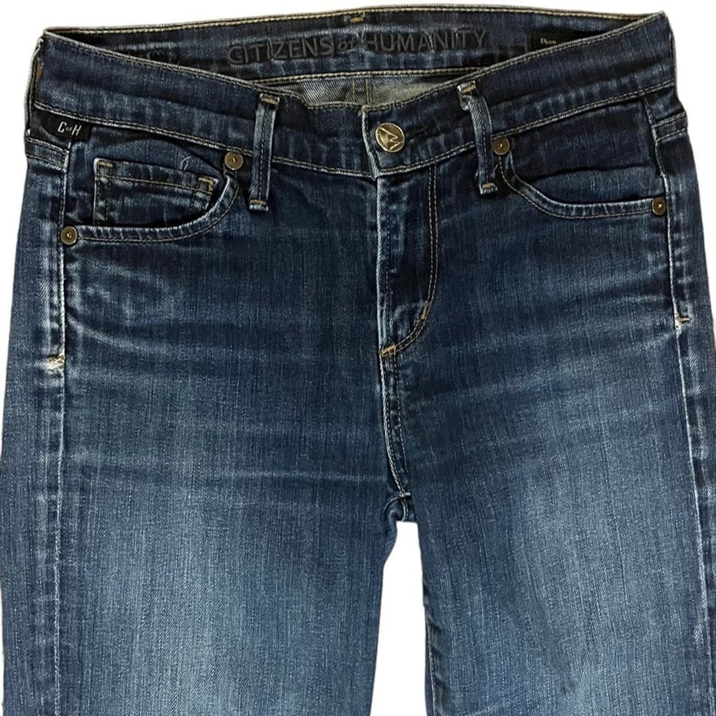 Citizens of Humanity Elson Jeans Womens Size 25 Medium Rise Straight Leg
