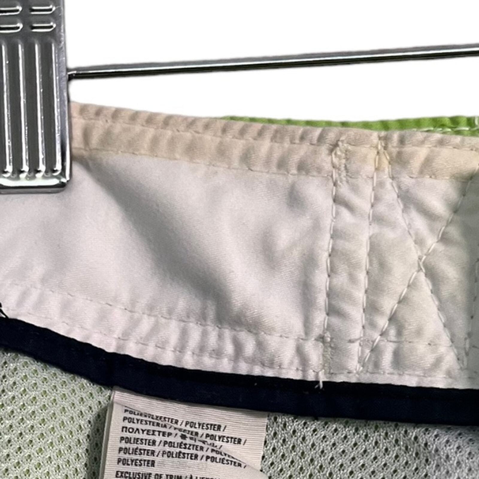 Abercrombie & Fitch Mens Small Lime Green Board Swim Shorts Trunks