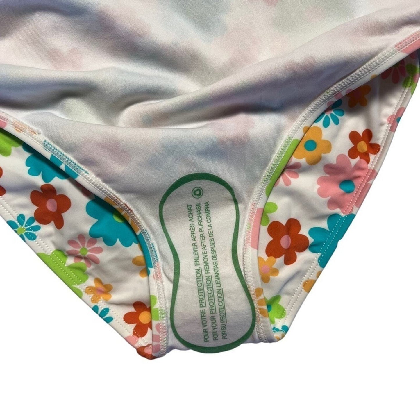Ninety-Nine Junior's Flora Retro XL (15-17) Plus Size One Piece NWT Swimsuit 