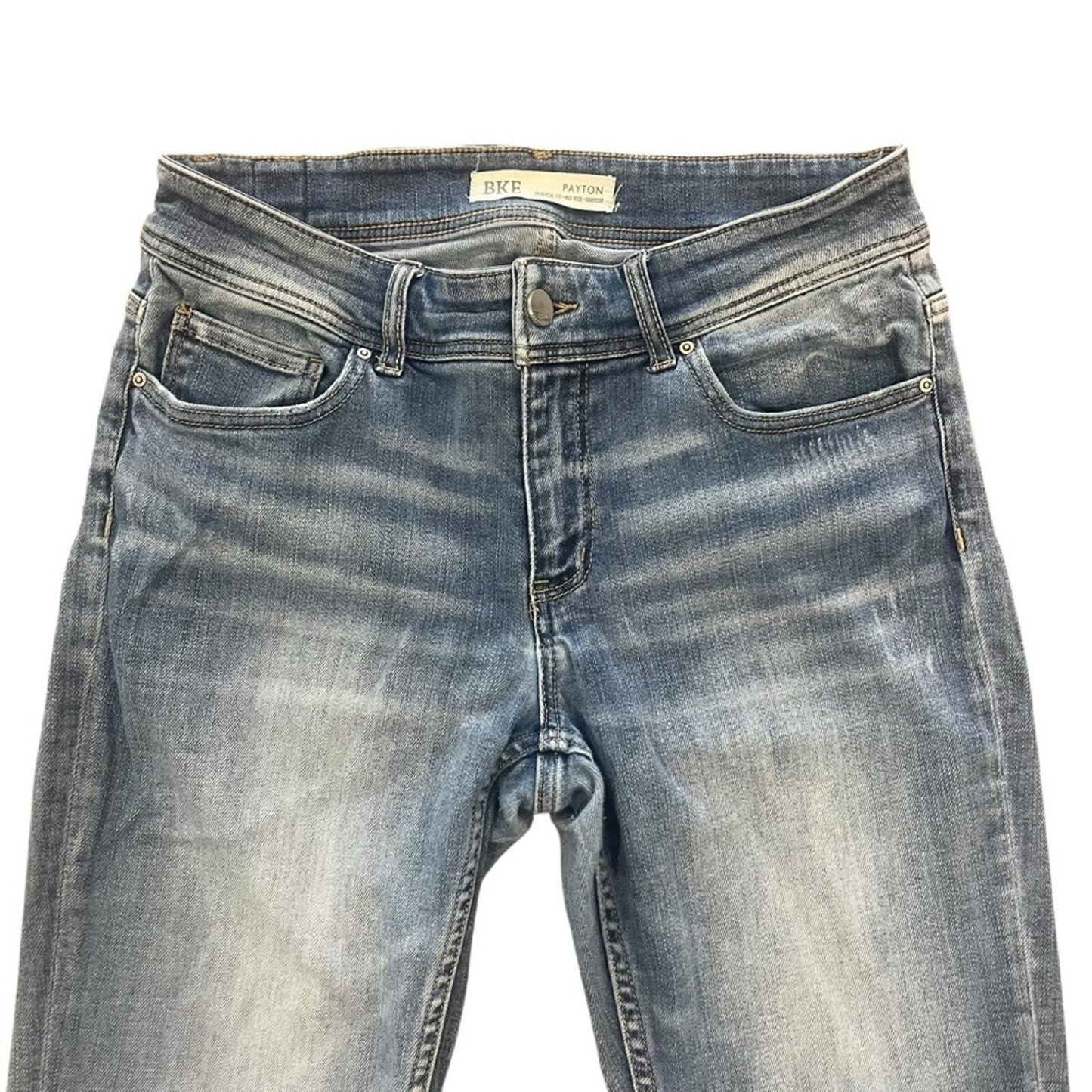 BKE Womens Size 29x31 1/2 Payton Universal Fit Mid Rise Bootcut Denim Jeans