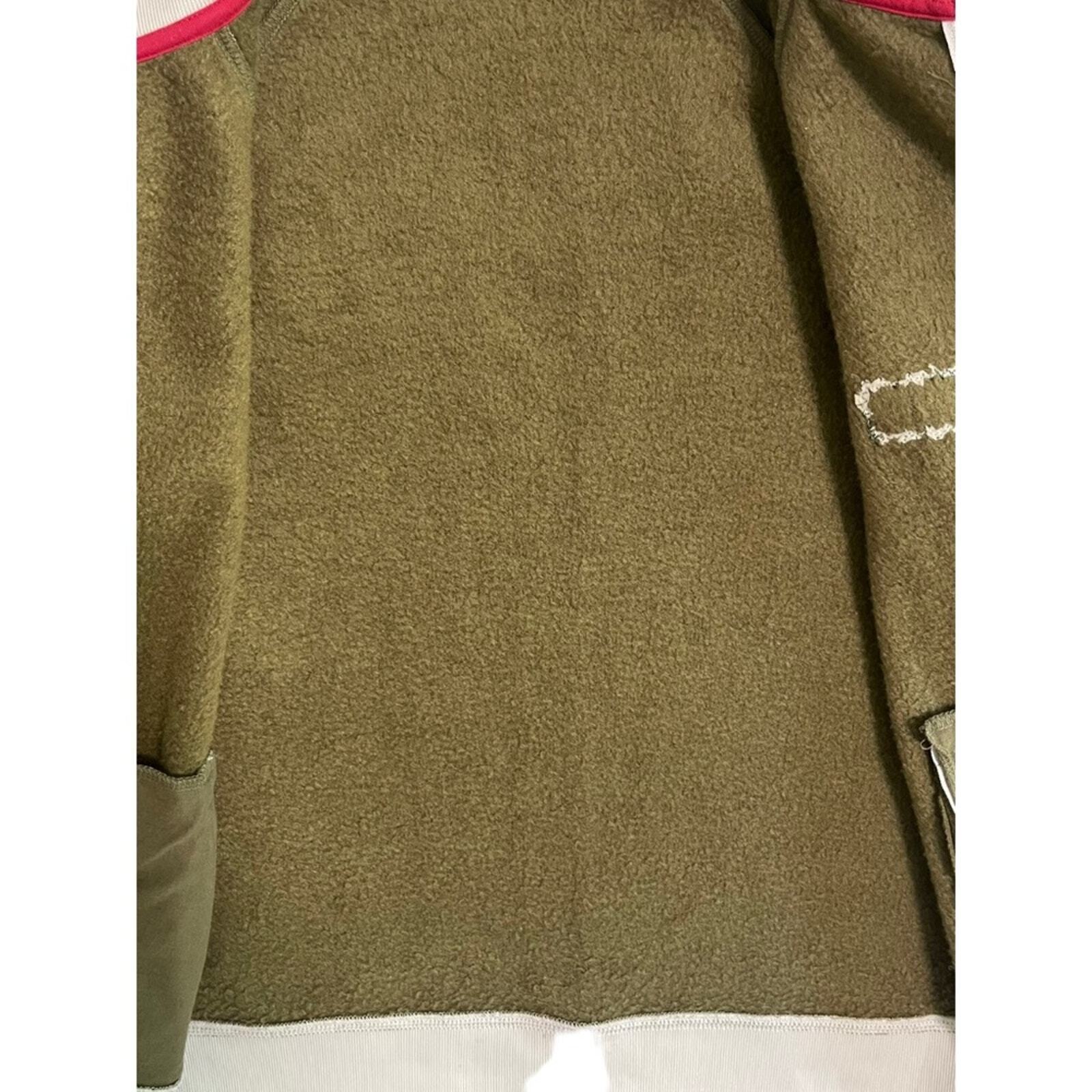 Hollister Surf Womens Medium Full Zip Green Jogger Jacket