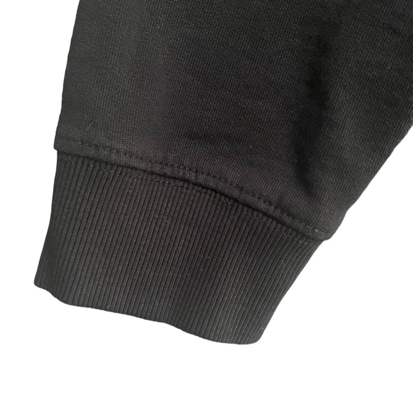 Laugh More Womens Size XL Black Cropped Sweatshirt