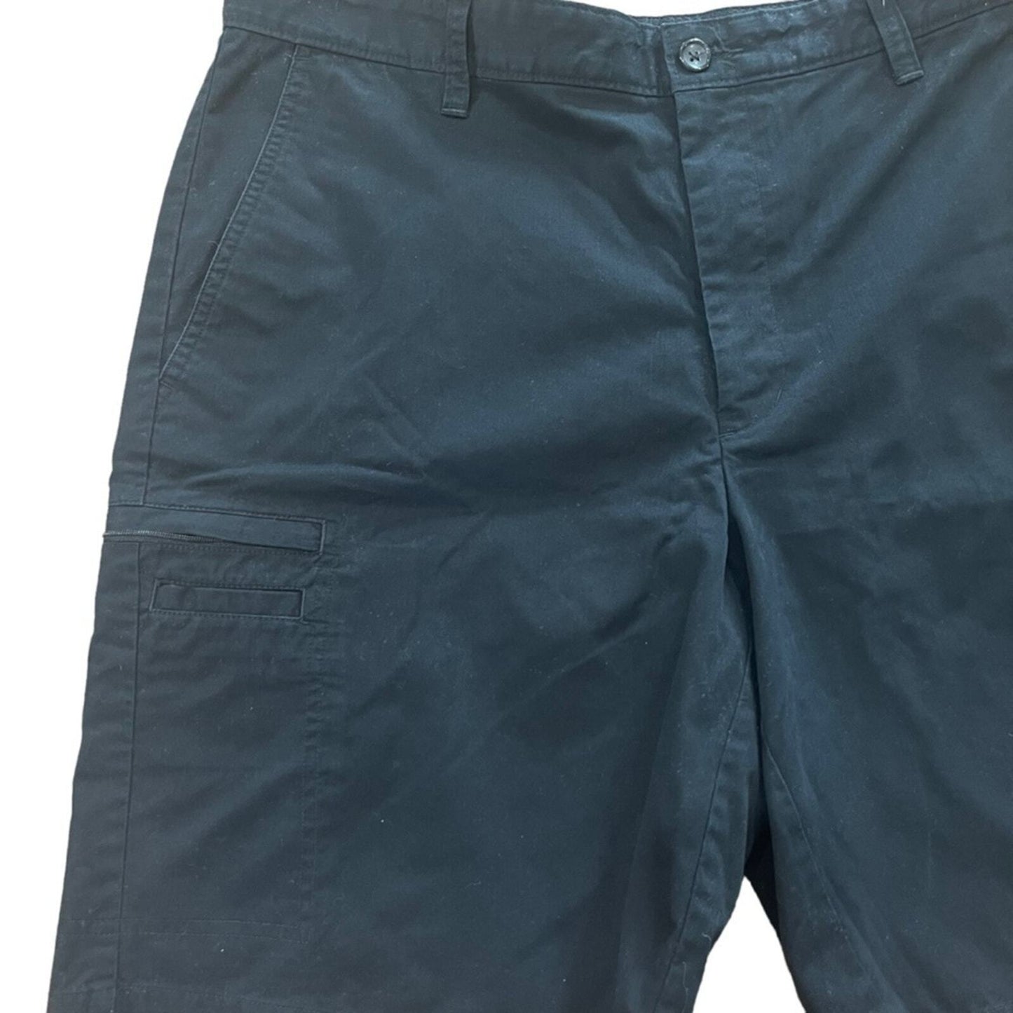 Greg Norman Mens Size 36 Navy Five Iron Flat Front Shorts 