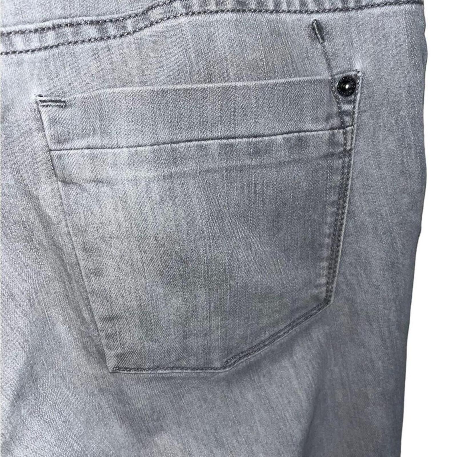 Mossimo Womens Size 8 Gray Skinny Premium Denim Jeans 