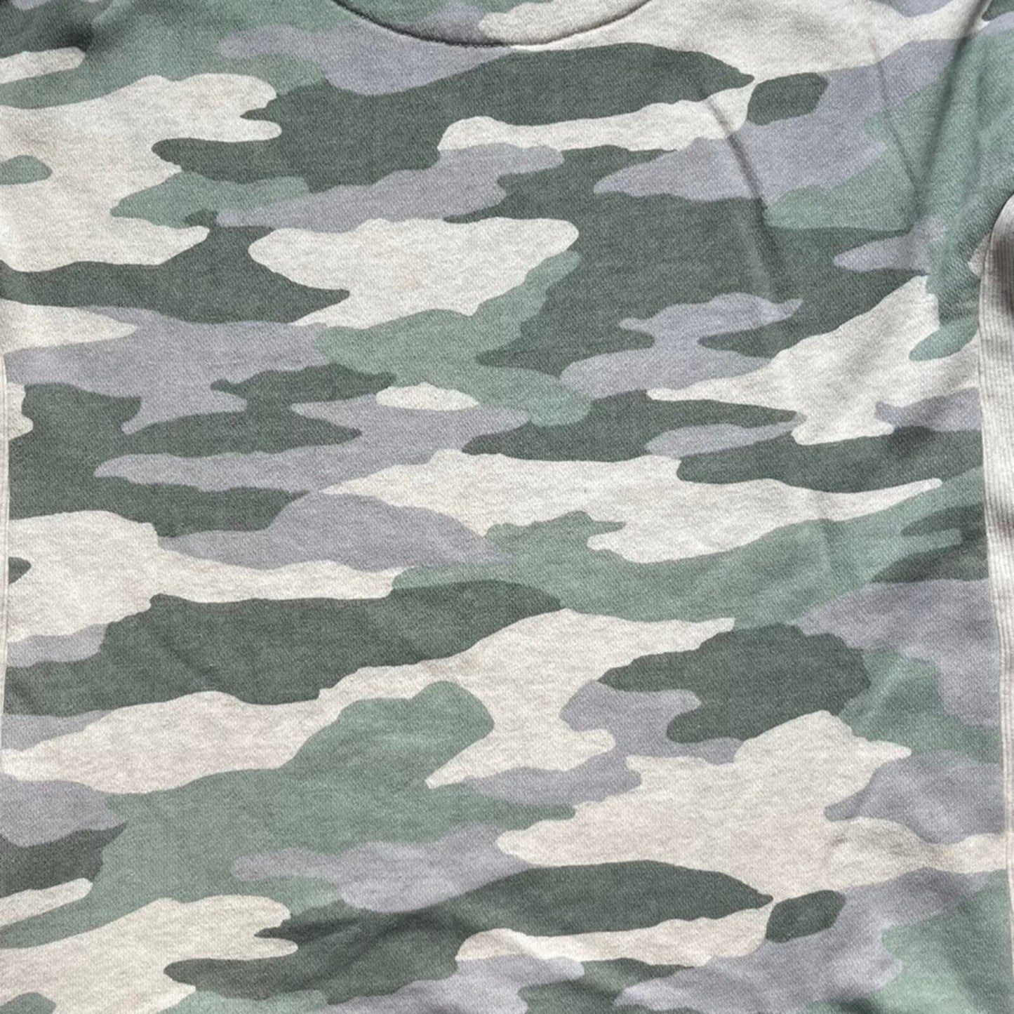 Aerie Oversized Good Vibes Camo Sweatshirt Size XS