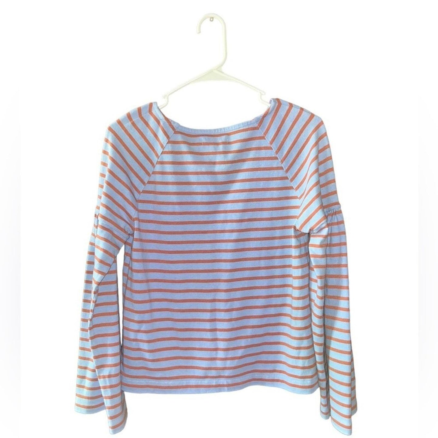 Madewell Womens Size XS Striped Flared Long Sleeve Shirt 