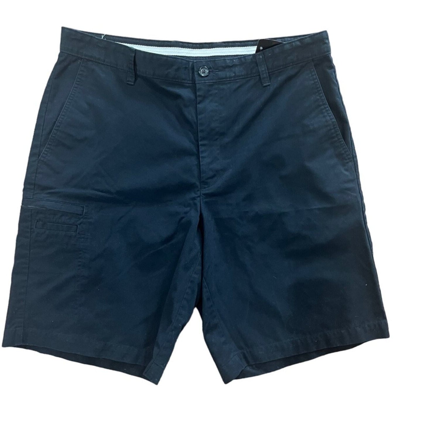 Greg Norman Mens Size 36 Navy Five Iron Flat Front Shorts 