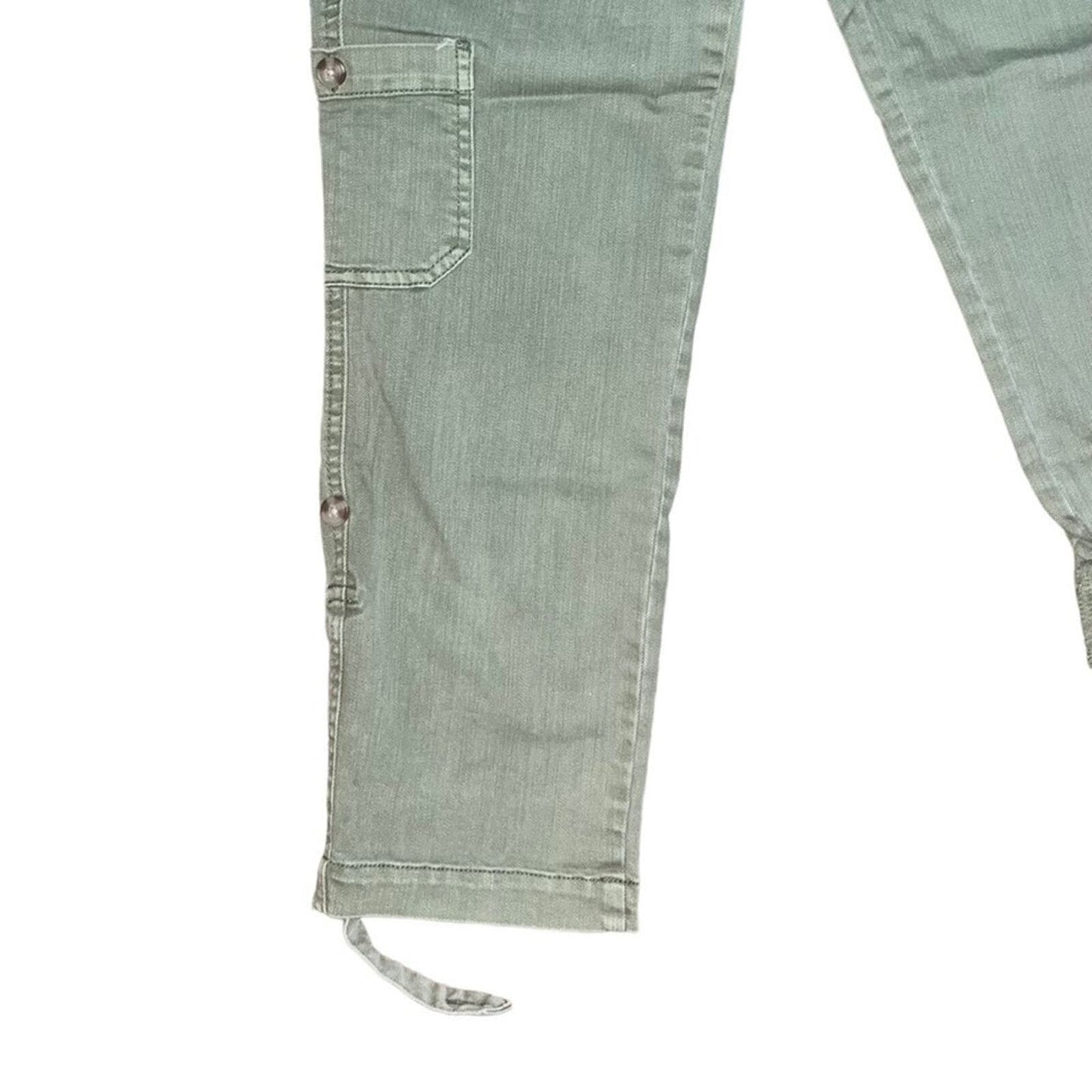 TGLA Green Cropped Pants Size 27