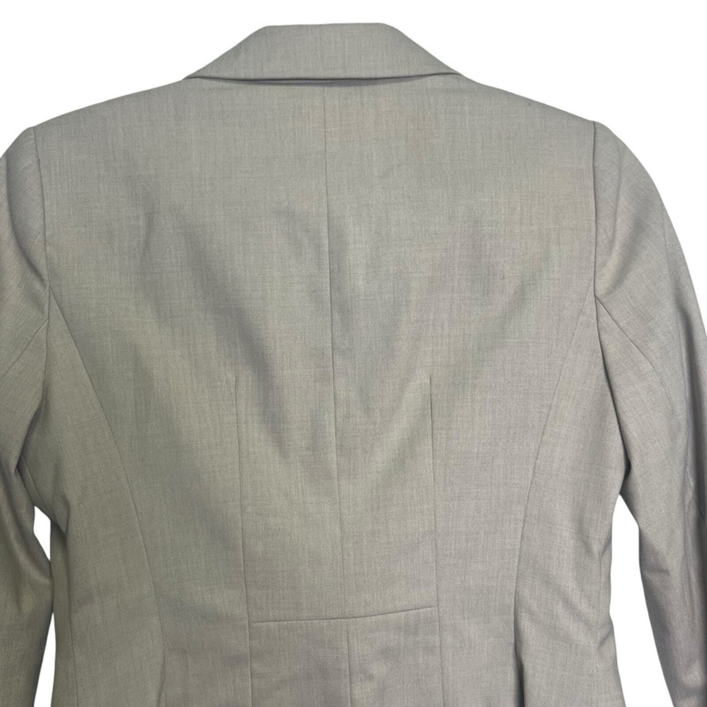 The Limited Collection Womens Size 2 Gray 2 Button Long Sleeve Blazer
