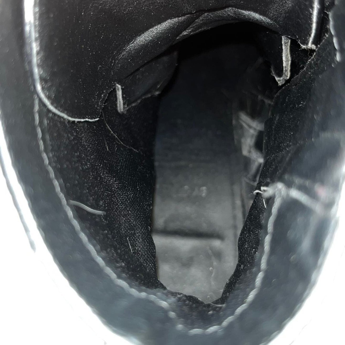 Guess Womens Size 9M Black Lace Up Ankle Boot Chunky Heel