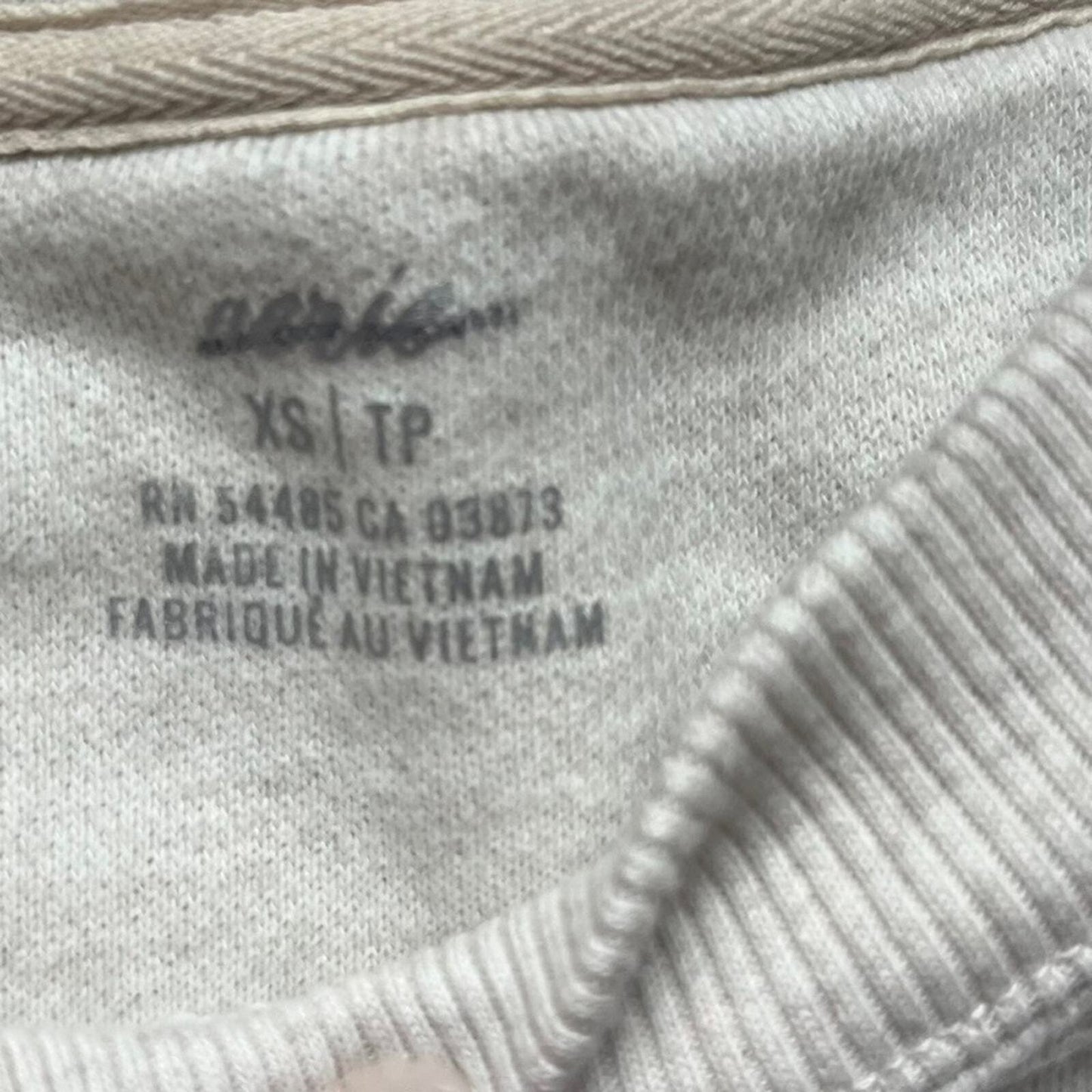 Aerie Oversized Good Vibes Camo Sweatshirt Size XS