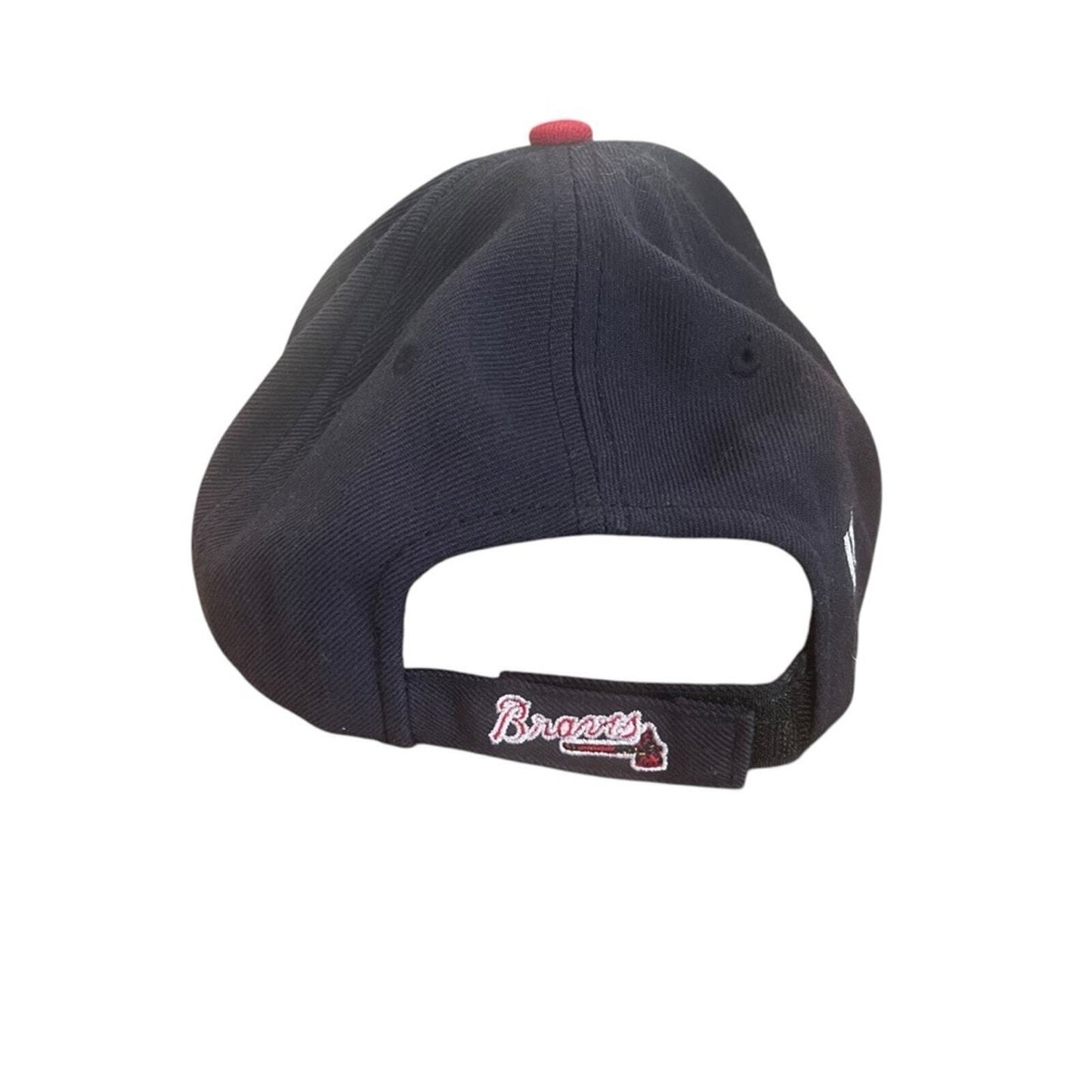Atlanta Braves 47 Brand MVP NAMB Adjustable Strap Navy Red White Baseball Cap