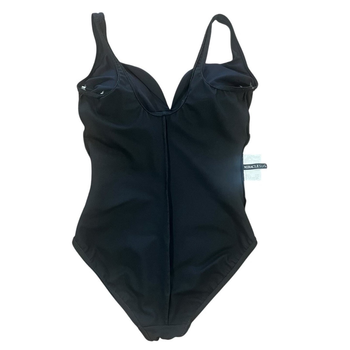 Miraclesuit Womens Labyrinth Temptress Black Swimsuit No Tag Size