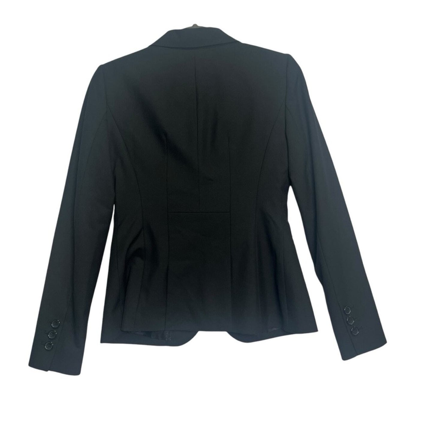 The Limited Black Collection Womens Size 2 Button Long Sleeve Blazer