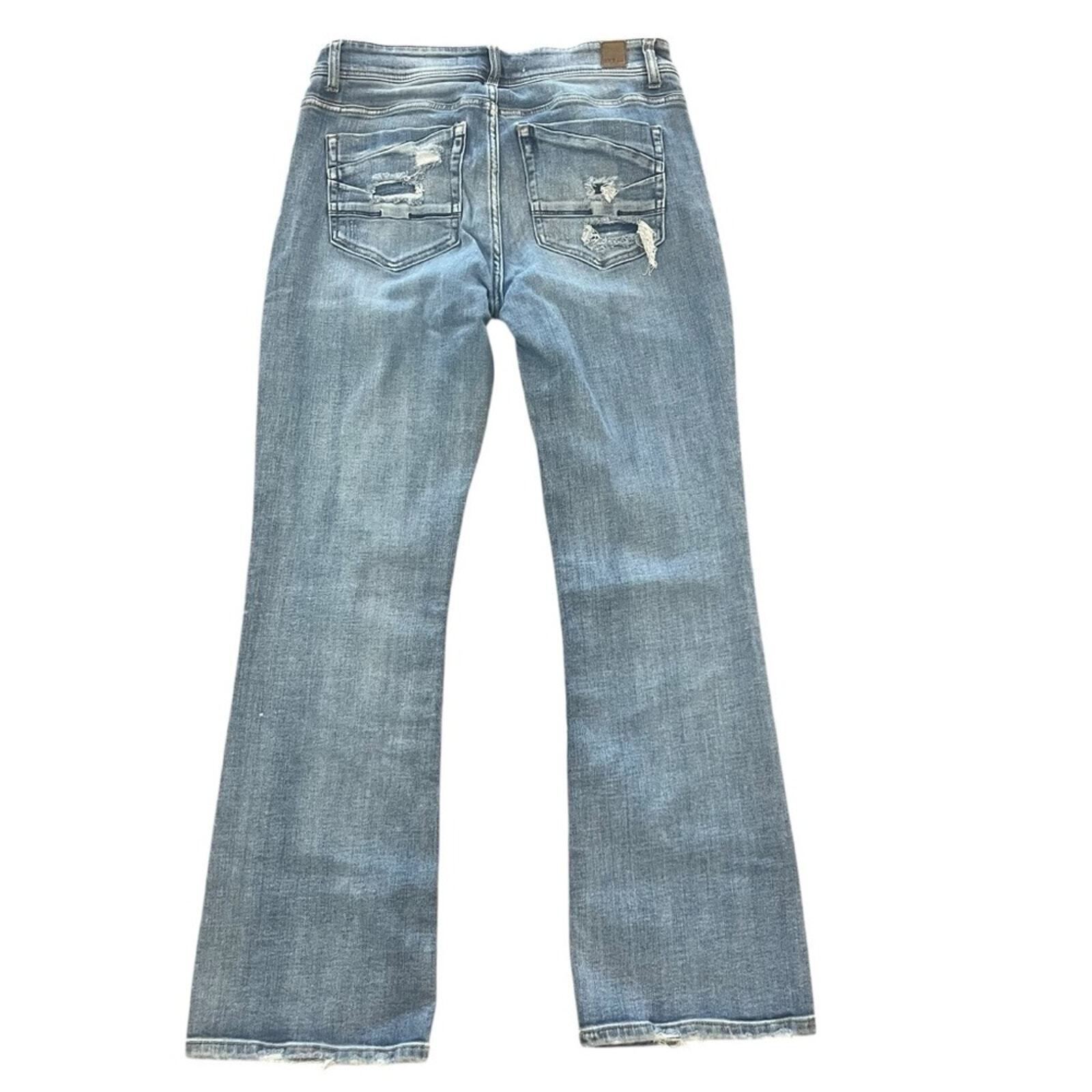 BKE Womens Size 29x31 1/2 Payton Universal Fit Mid Rise Bootcut Denim Jeans