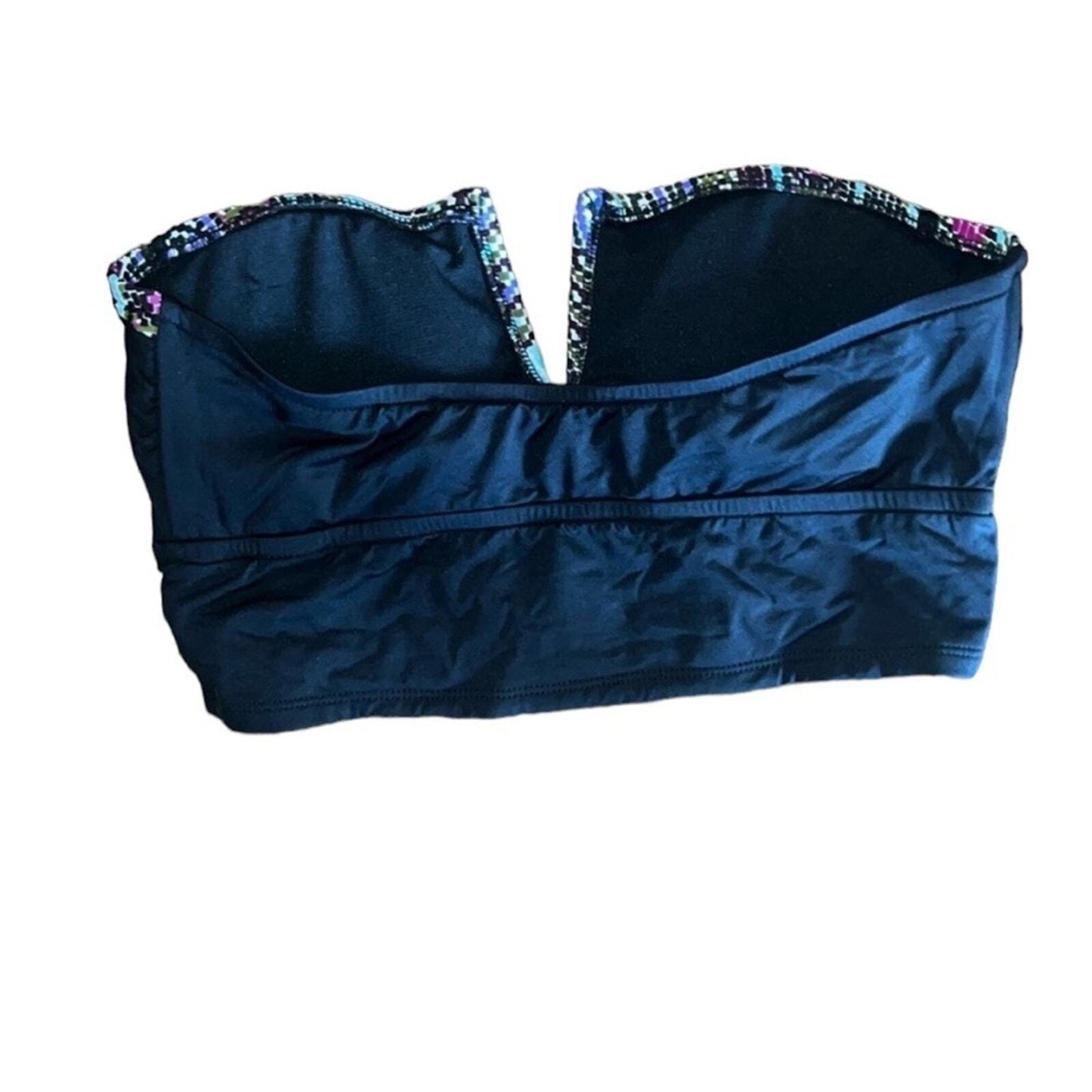 Shade & Shore Womens Medium Swim Tube Top Removable Padding No Wire 