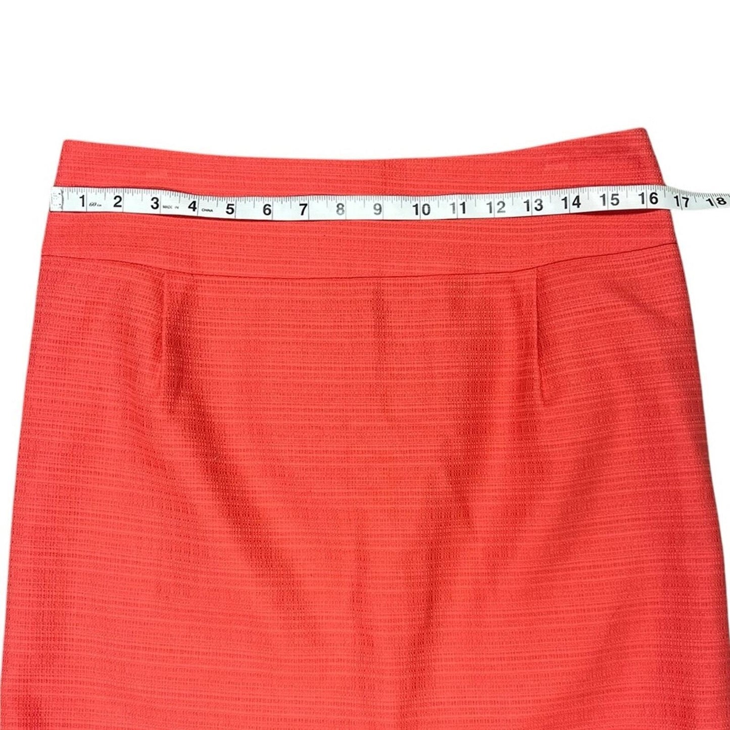 J Crew Womens Coral Mini Skirt Size 8