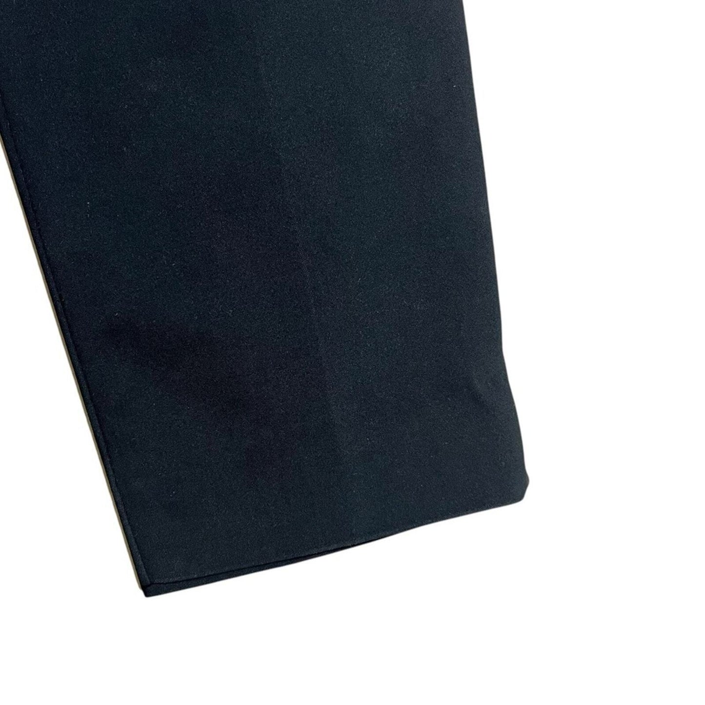 ZARA Womens Size Large Navy Blue Flat Front Ankle Pants Slacks