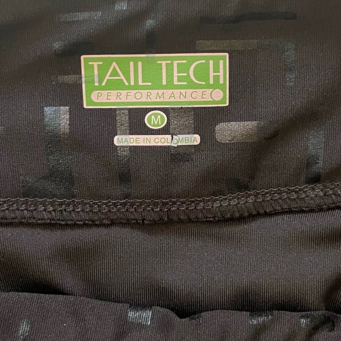 Tail Tech Performance Womens Size Medium Black Silver Sports Skirt