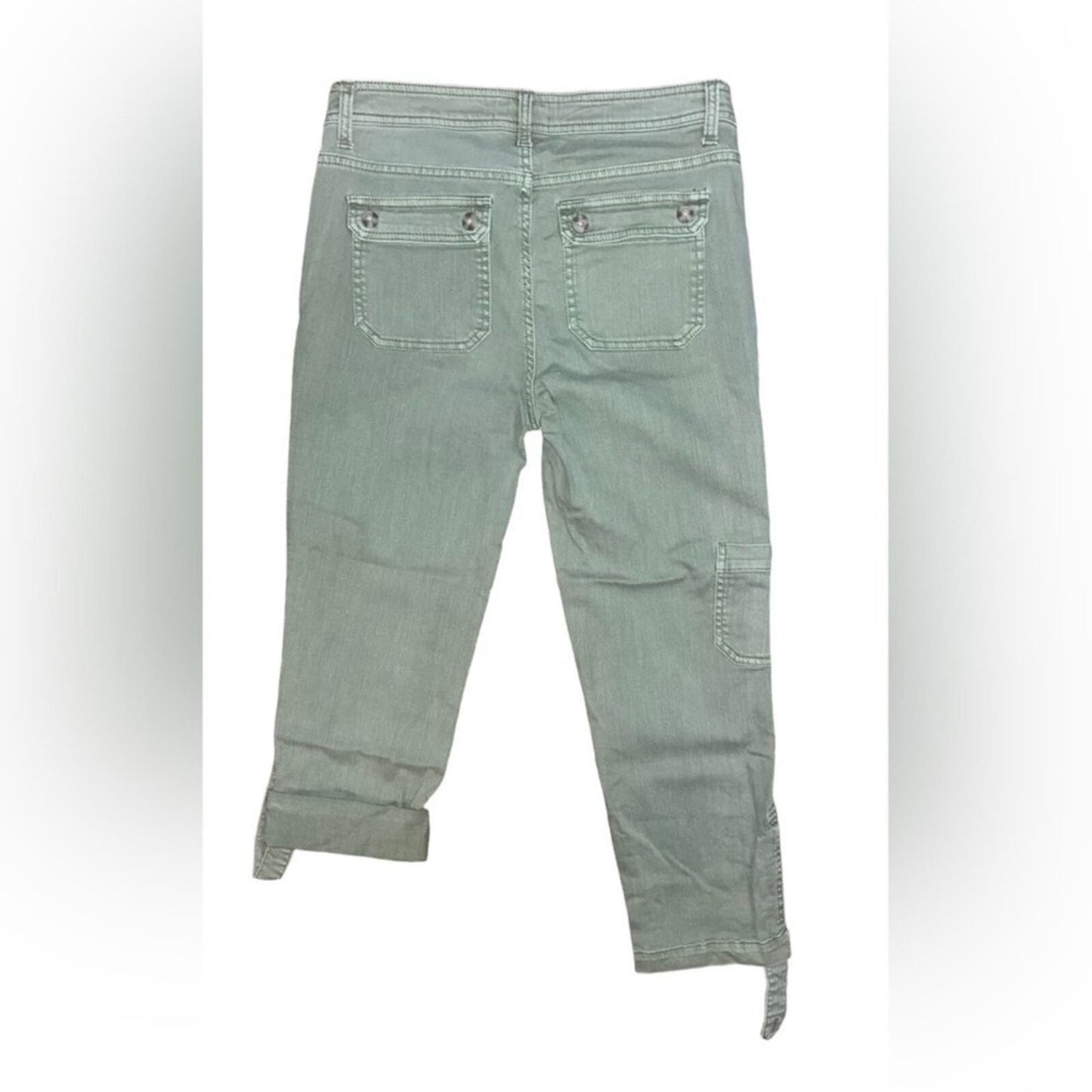 TGLA Green Cropped Pants Size 27