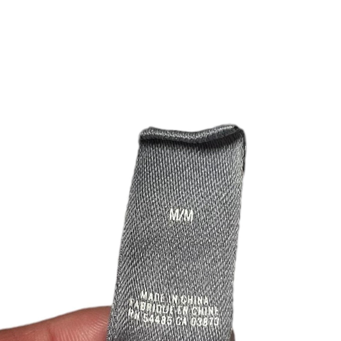Aerie Womens Size M Gray Heavy Cotton Cable Knit Long Sleeve Sweater 