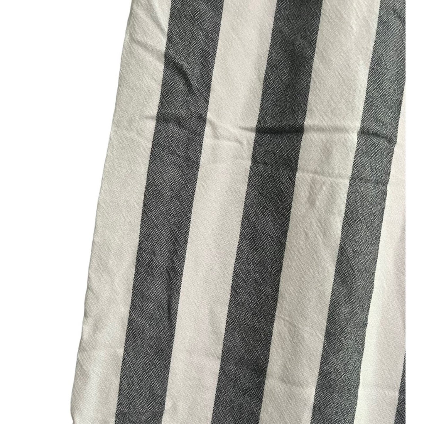 American Eagle Womens Pants Size Small Blue White Striped Pull On Elastic Waist 
