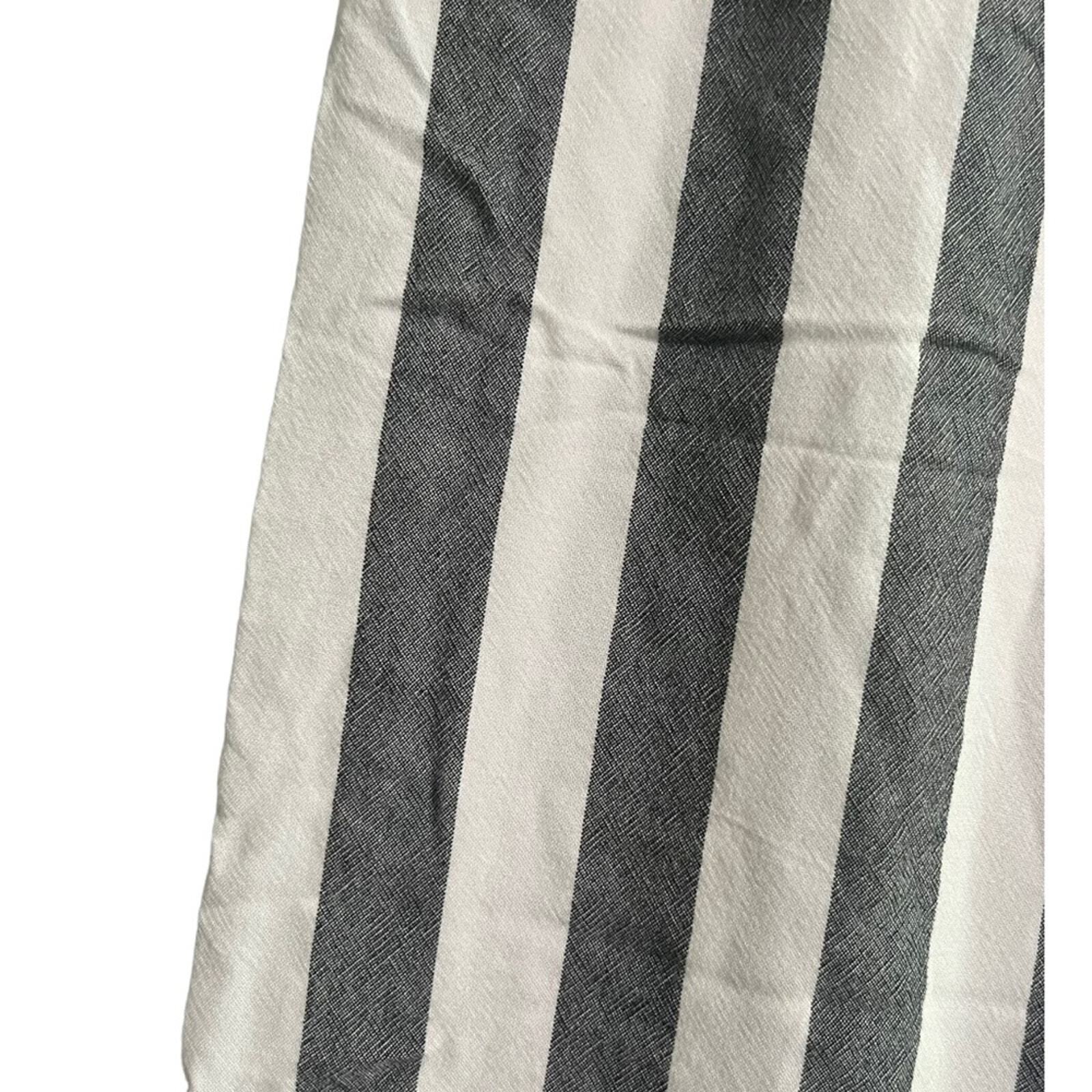 American Eagle Womens Pants Size Small Blue White Striped Pull On Elastic Waist 