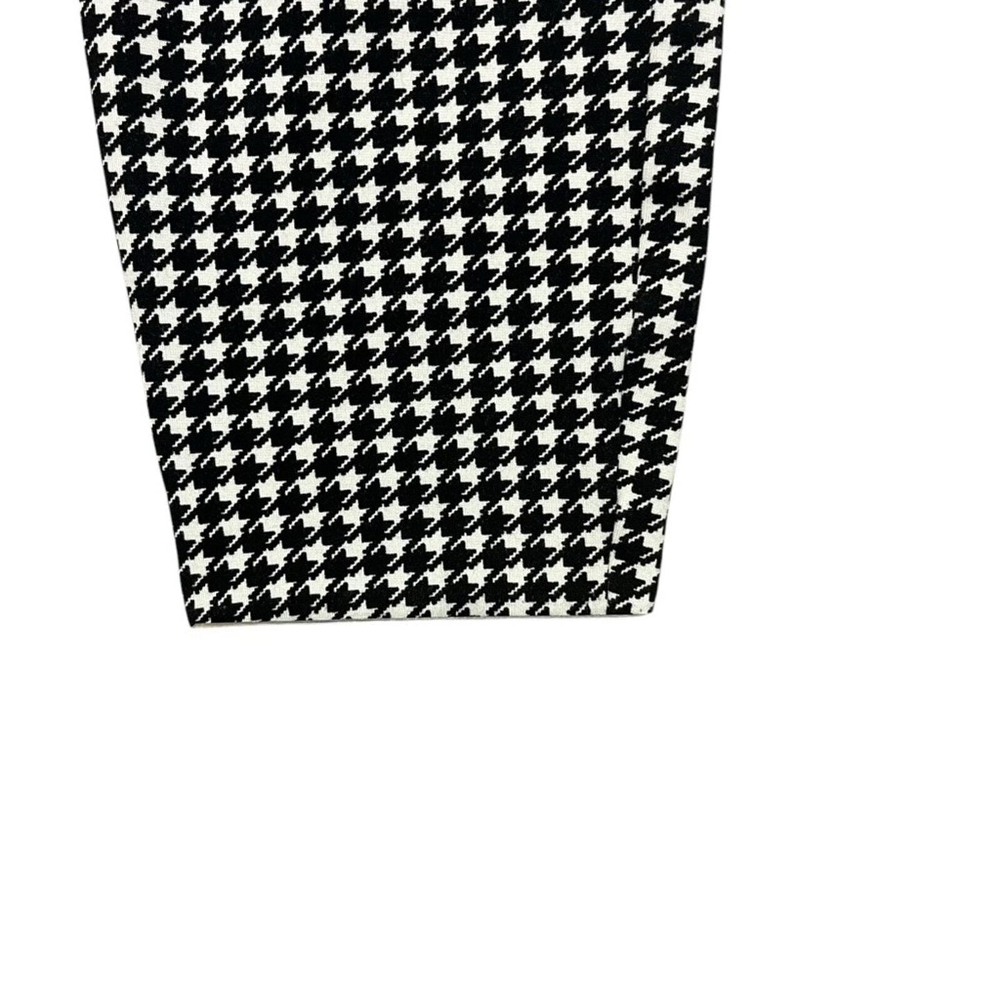 Old Navy Womens Size Medium Black and White Houndstooth Stevie Pants
