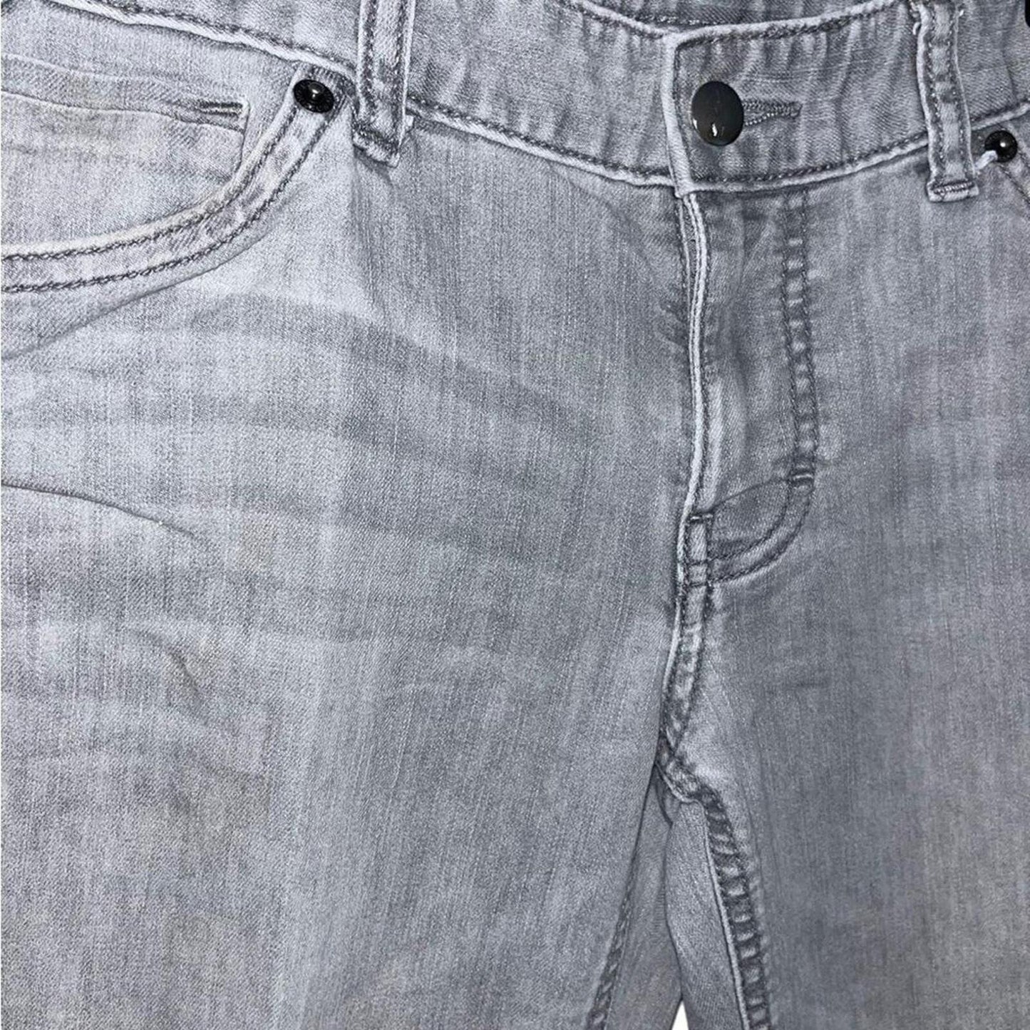 Mossimo Womens Size 8 Gray Skinny Premium Denim Jeans 