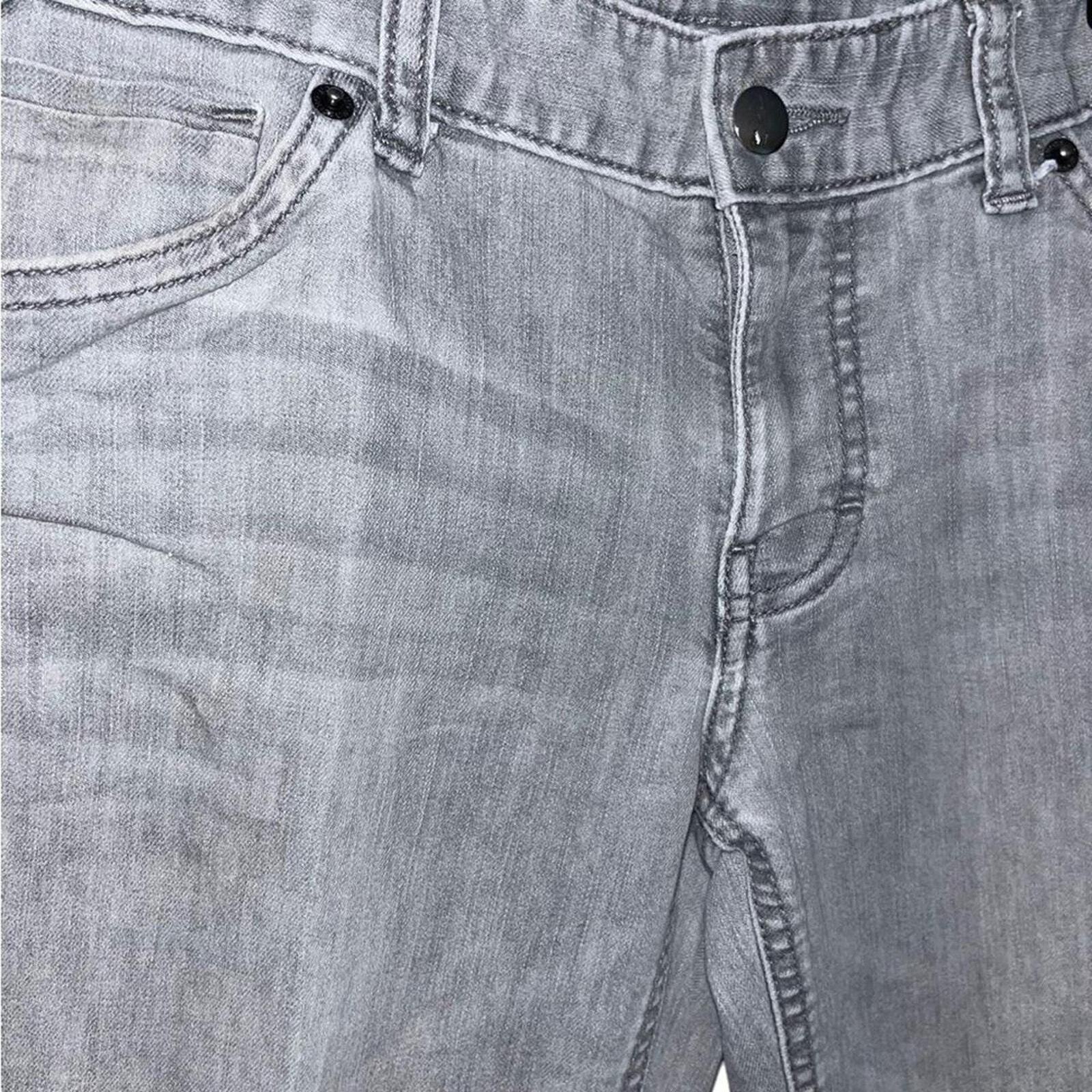 Mossimo Womens Size 8 Gray Skinny Premium Denim Jeans 