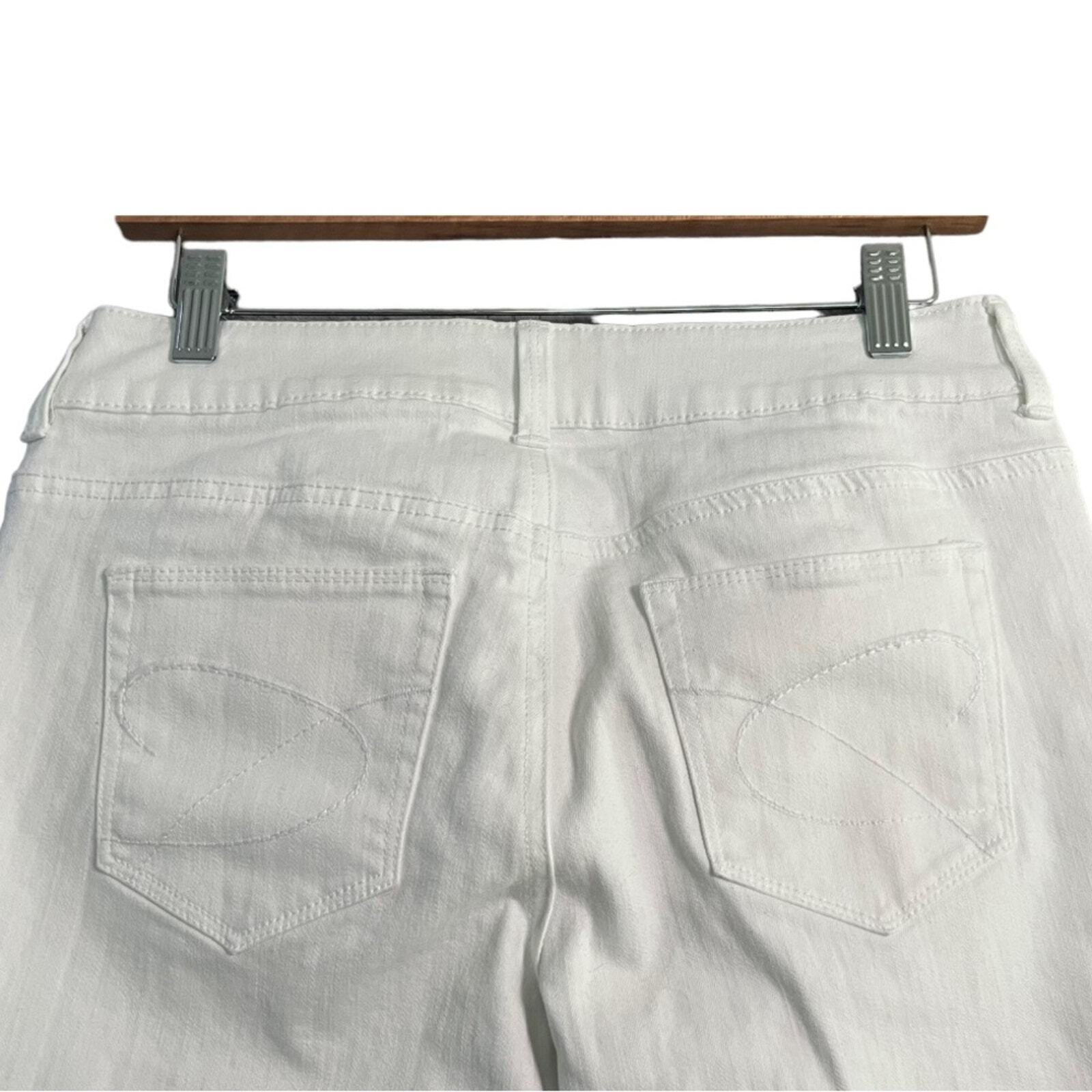 Chico's Womens Jeans Size 0R (S/4) White So Slimming Bootcut 