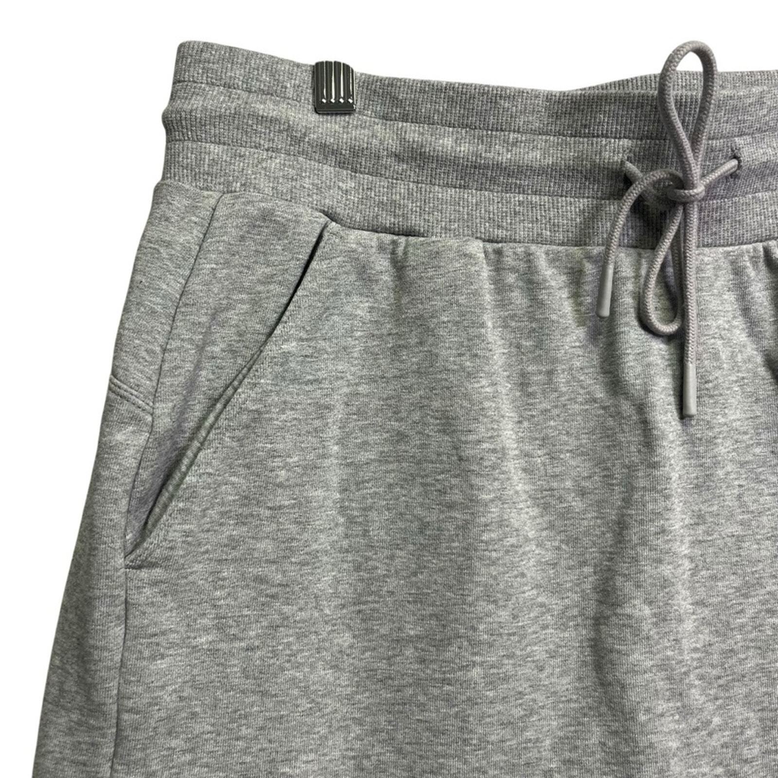 JoyLab Womens Gray Drawstring Front Pocket Athletic Skort Size Medium