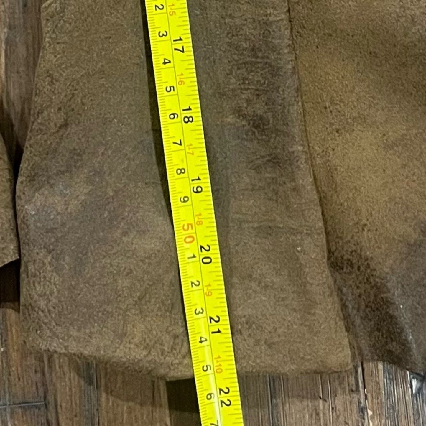 ZARA Womens Size Medium Brown Faux Suede Effect Overshirt Moto Style Jacket