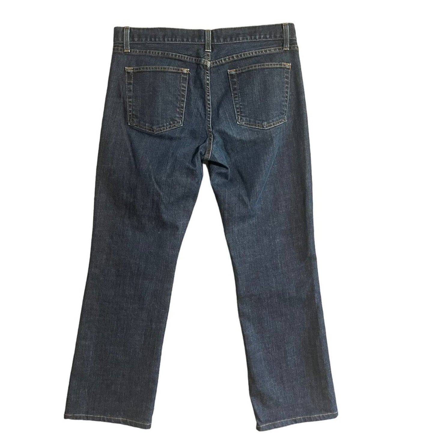 J. Crew Mens Size 33R Bootcut Dark Wash Denim Jeans