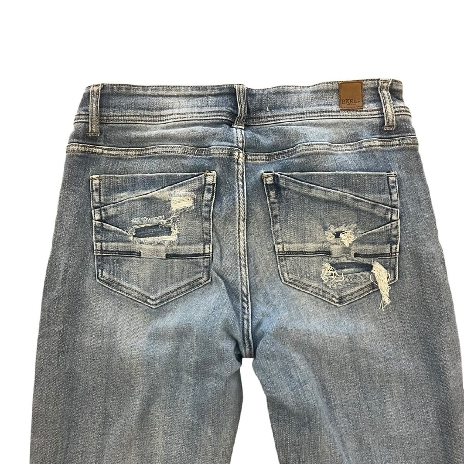 BKE Womens Size 29x31 1/2 Payton Universal Fit Mid Rise Bootcut Denim Jeans